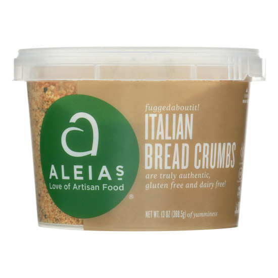 Aleia s - Gluten Free Bread Crumbs - Italian - Case of 12 - 13 oz.do 43364830