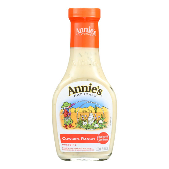 Annie s Naturals Dressing Cowgirl Ranch - Case of 6 - 8 fl oz.do 43978724