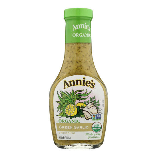 Annie s Naturals Organic Dressing Green Garlic - Case of 6 - 8 fl oz.do 43978719