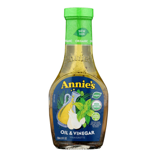 Annie s Naturals Vinaigrette Organic Oil and Vinegar - Case of 6 - 8 fl oz.do 43978707