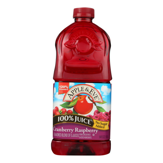 Apple and Eve 100 Percent Juice - Cranberry Juice and More - Case of 8 - 64 Fl oz.do 43565908
