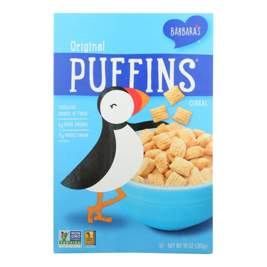 Barbara s Bakery - Puffins Cereal - Original - Case of 12 - 10 oz.do 44194036