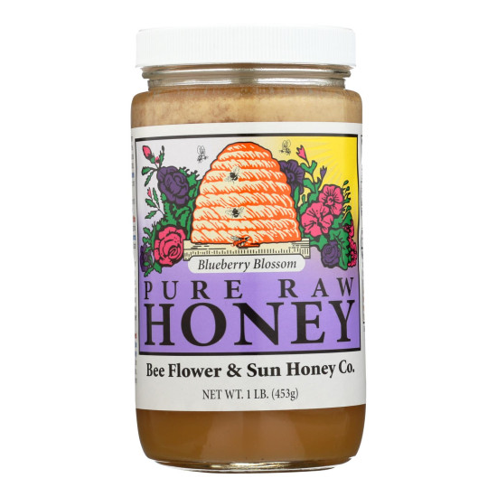 Bee Flower and Sun Honey - Blueberry Blossom - Case of 12 lbsdo 43991797