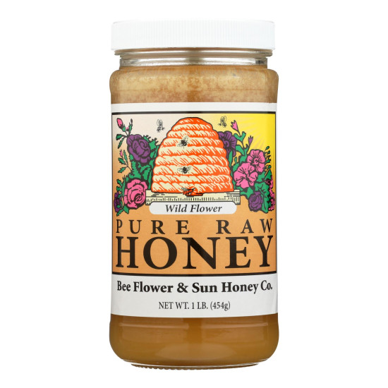 Bee Flower and Sun Honey - Wild Flower - Case of 12 lbsdo 43991790