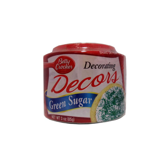 Betty Crocker Decors Green Sugar 3 ozdo 34297403