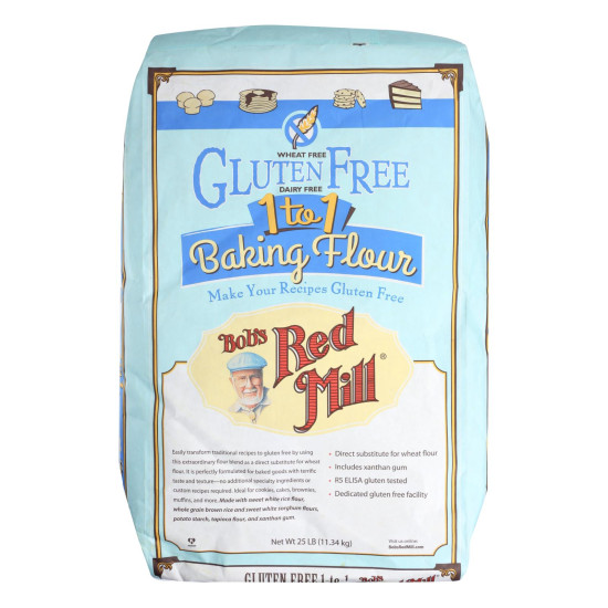 Bob s Red Mill Gluten Free 1to1 Baking Flour - Single Bulk Item - 25LBdo 35357841