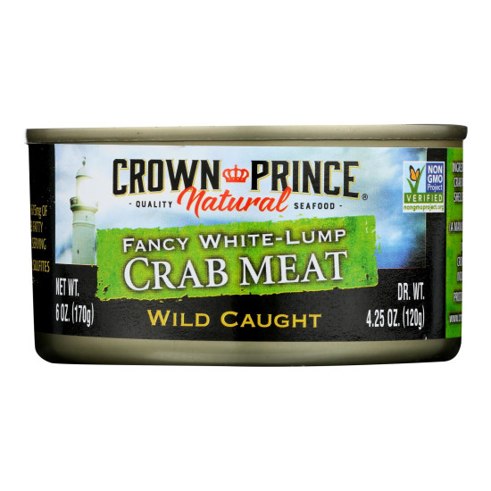 Crown Prince Crab Meat - Fancy White Lump - Case of 12 - 6 oz.do 43463318