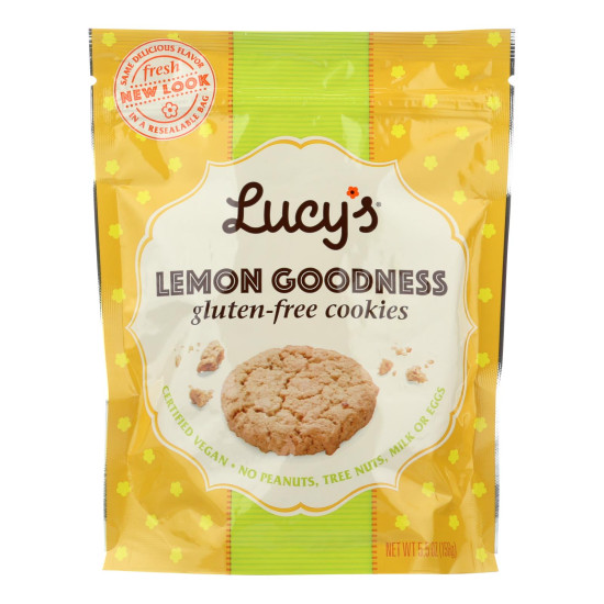 Dr. Lucy s - Cookies - Lemon Goodness - Case of 8 - 5.5 oz.do 45150119