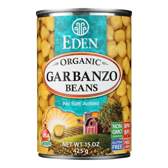 Eden Foods Organic Garbanzo Beans - Case of 12 - 15 oz.do 43614687