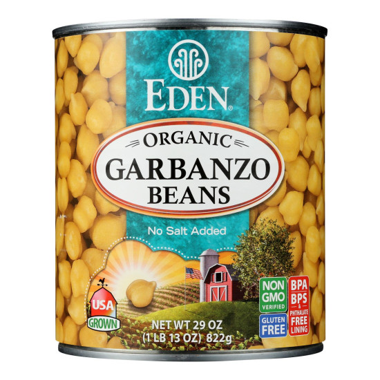 Eden Foods Organic Garbanzo Beans - Case of 12 - 29 oz.do 43614697