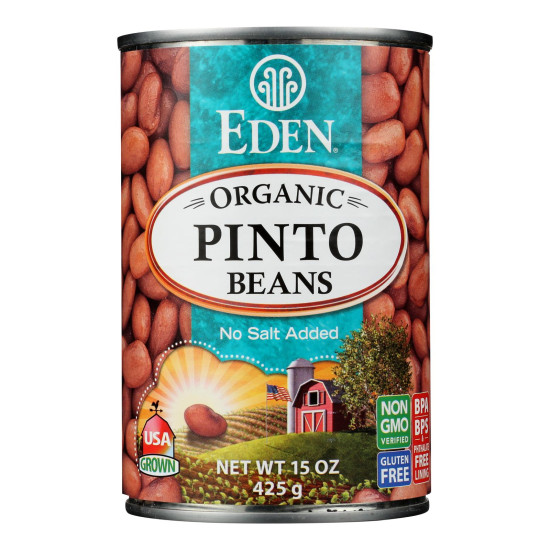 Eden Foods Organic Pinto Beans - Case of 12 - 15 oz.do 43614686