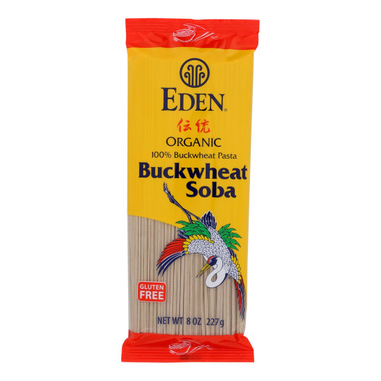 Eden Foods Pasta - Buckwheat Soba - Case of 12 - 8 oz.do 44571321