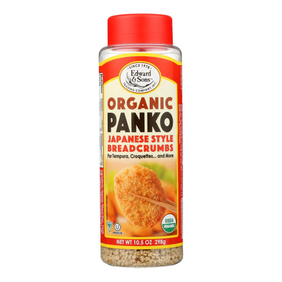 Edward and Sons Organic Panko Breadcrumbs - Case of 6 - 10.5 oz.do 45148281