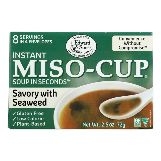 Edward and Sons Seaweed Miso - Cup - Case of 12 - 2.5 oz.do 44571750