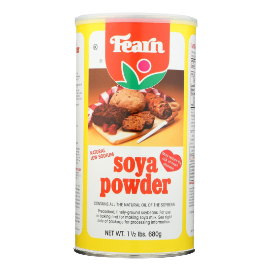 Fearns Soya Food Natural Soya Powder - 1.5 lb - case of 12do 35324929