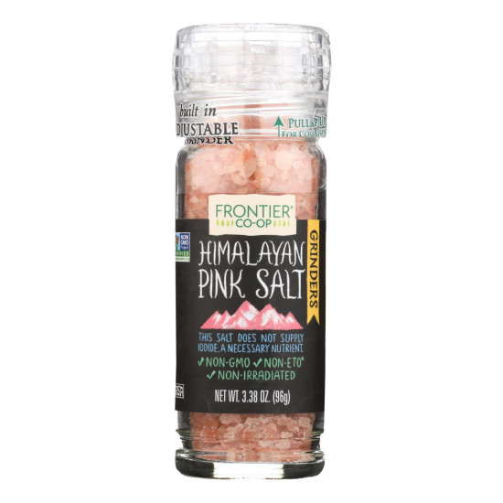 Frontier Herb Himalayan Pink Salt - Grinder Bottle - 3.4 oz - Case of 6do 34380988