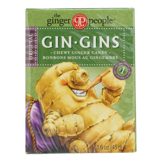 Ginger People Gingins Chewy Original Travel Packs - Case of 24 - 1.6 ozdo 34381045