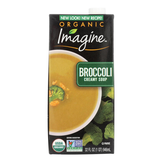 Imagine Foods Broccoli Soup - Creamy - Case of 12 - 32 oz.do 44572786