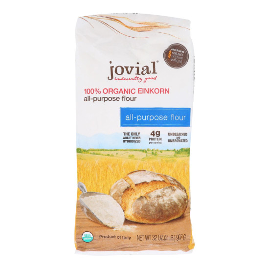 Jovial - Flour - Organic - Einkorn - All-Purpose - 32 oz - case of 10do 35325284
