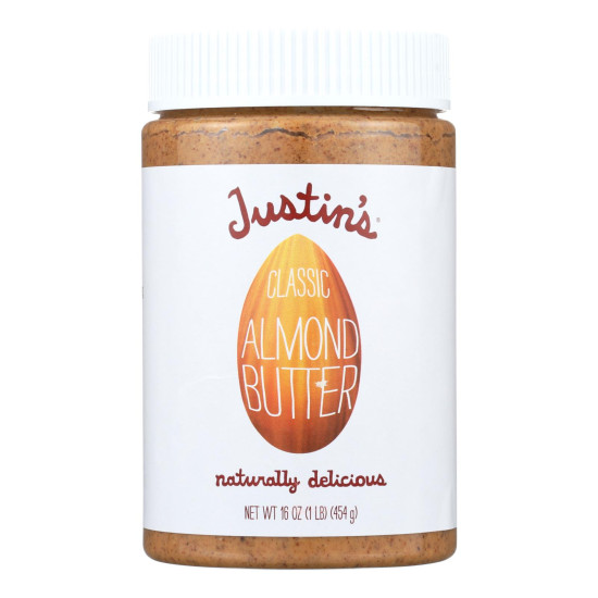 Justin s Nut Butter Almond Butter - Classic - Case of 6 - 16 oz.do 44196818