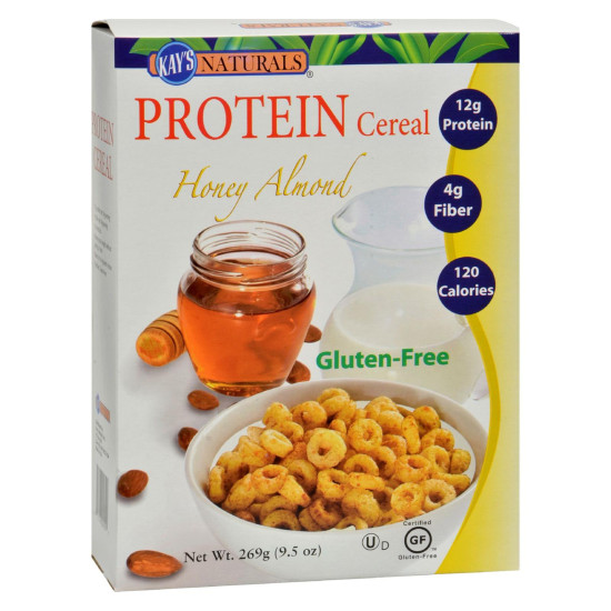 Kay s Naturals Better Balance Protein Cereal Honey Almond - 9.5 oz - Case of 6do 34381834