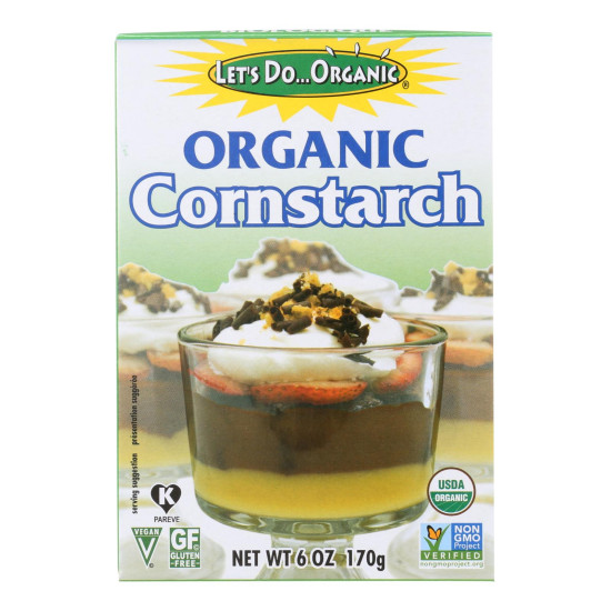 Let s Do Organics Cornstarch - Organic - 6 oz - Case of 6do 44197138