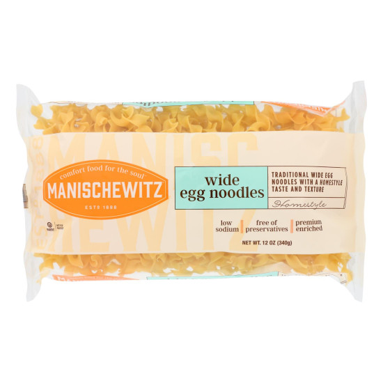 Manischewitz - Egg Noodles Broad - Case of 12 - 12 oz.do 45148473