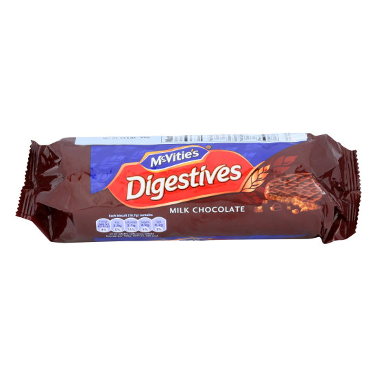 Mcvitie s Digestive Wheat Biscuits Covered In Milk Chocolate  - Case of 15 - 10.5 OZdo 45407413