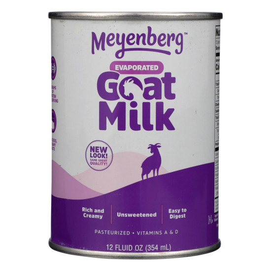 Meyenberg Evaporated Goat Milk - Case of 12 - 12 Fl oz.do 44574977
