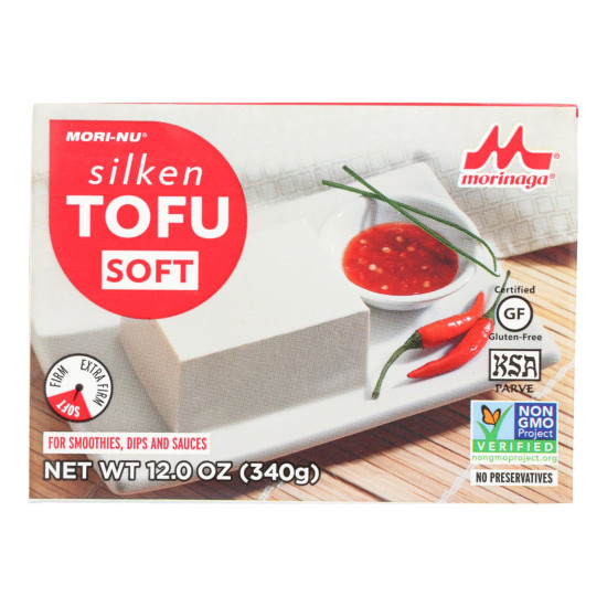 Mori-Nu Soft Silken Tofu - Tetra - Case of 12 - 12 oz.do 45146141