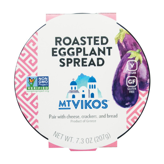 Mt Vikos Roasted Eggplant Spread - Case of 6 - 7.3 OZdo 35325596