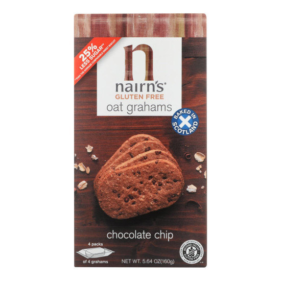 Nairn s Oatmeal and Chocolate Chip - Chocolate - Case of 12 - 5.64 oz.do 44559345