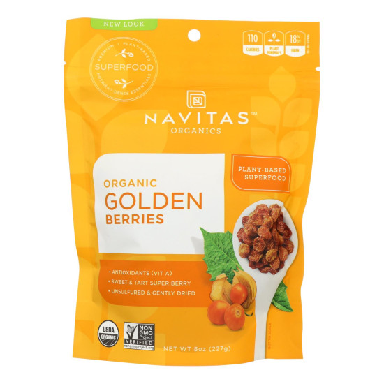 Navitas Naturals Goldenberries - Organic - 8 oz - case of 12do 35325642