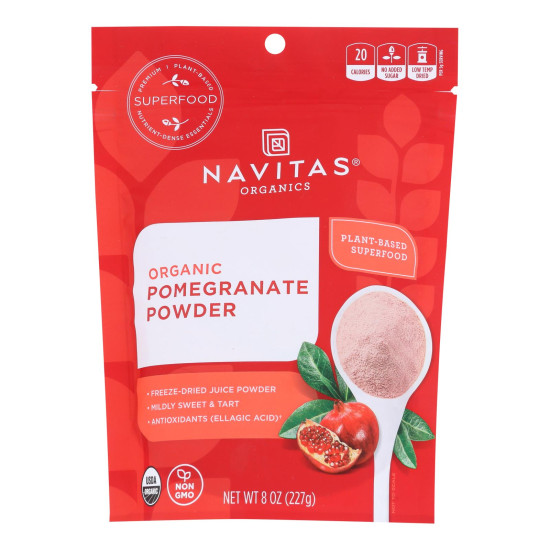Navitas Naturals Pomegranate Powder - Organic - Freeze-Dried - 8 oz - case of 6do 35325638