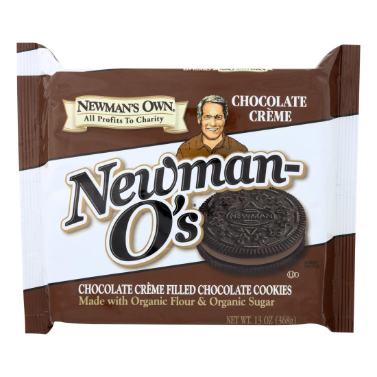 Newman s Own Organics Creme Filled Cookies - Chocolate - Case of 6 - 13 oz.do 44559438