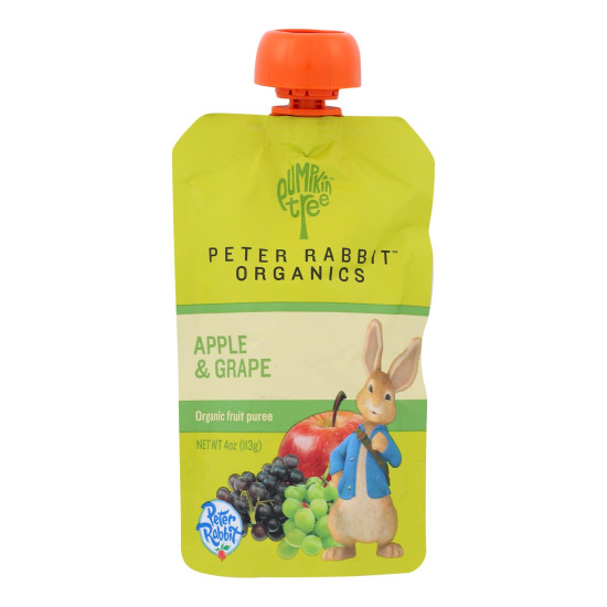 Peter Rabbit Organics Fruit Snacks - Apple and Grape - Case of 10 - 4 oz.do 45146052