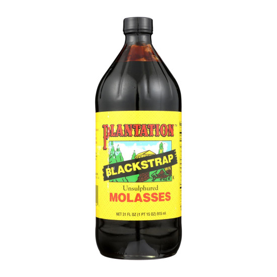 Plantation Blackstrap Molasses Syrup - Unsulphured - Case of 12 - 31 Fl oz.do 45149798