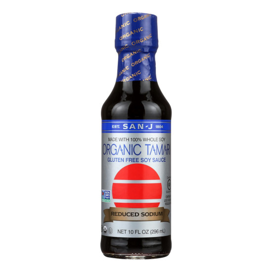 San - J Tamari Soy Sauce - Organic - Case of 6 - 10 Fl oz.do 45145058