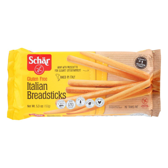 Schar Italian Breadsticks Gluten Free - Case of 10 - 5.3 oz.do 43614928