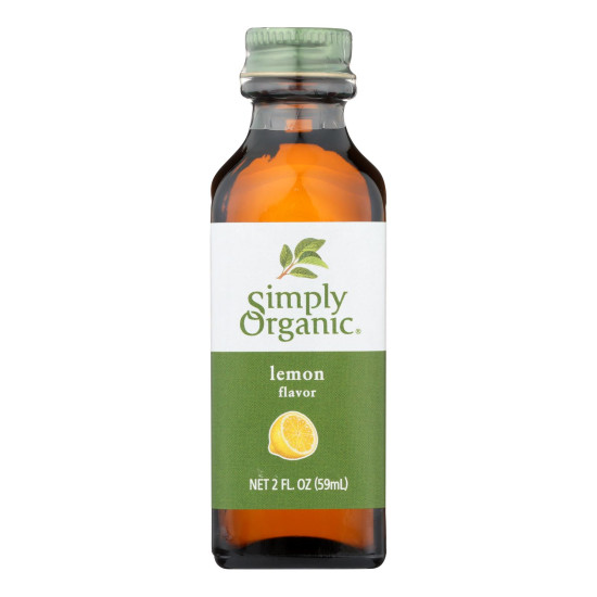 Simply Organic Lemon Flavor - Organic - 2 ozdo 34384295