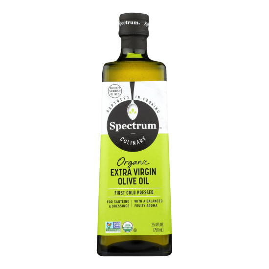 Spectrum Naturals Organic Unrefined Extra Virgin Olive Oil - Case of 6 - 25.4 Fl oz.do 44199083