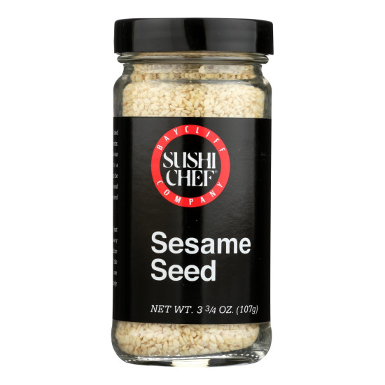 Sushi Chef White Sesame Seeds - Case of 12 - 3.75 oz.do 45145089