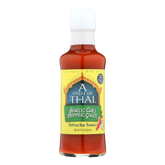 Taste of Thai Garlic Chili Pepper Sriracha Sauce - Case of 12 - 7 oz.do 44577339