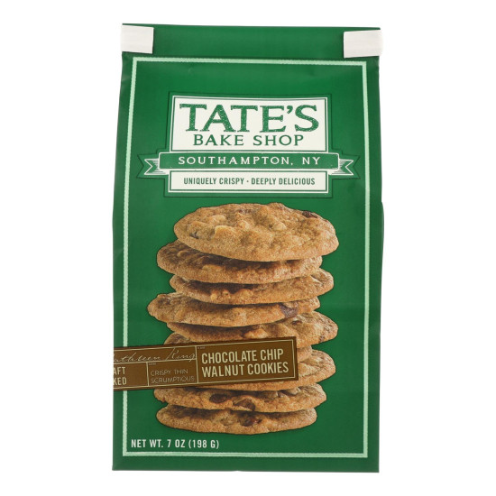 Tate s Bake Shop Chocolate Chip Walnut Cookies - Case of 12 - 7 oz.do 44560610