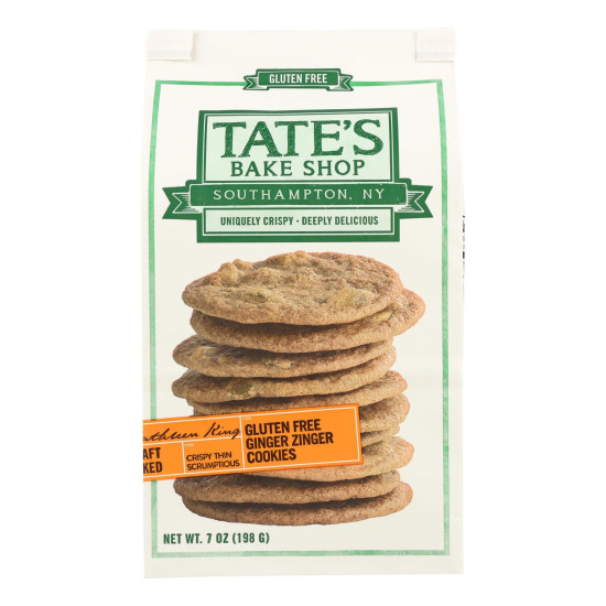Tate s Bake Shop Ginger Zinger Cookies - Case of 12 - 7 oz.do 44560420