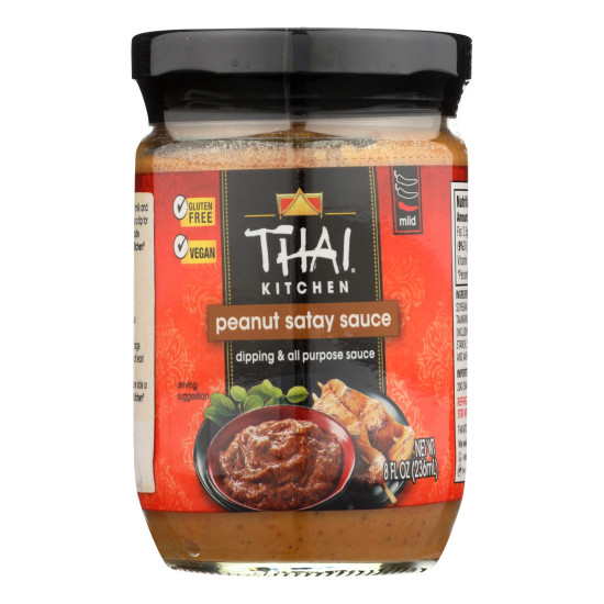 Thai Kitchen Peanut Satay Sauce - Case of 12 - 8 Fl oz.do 45148624