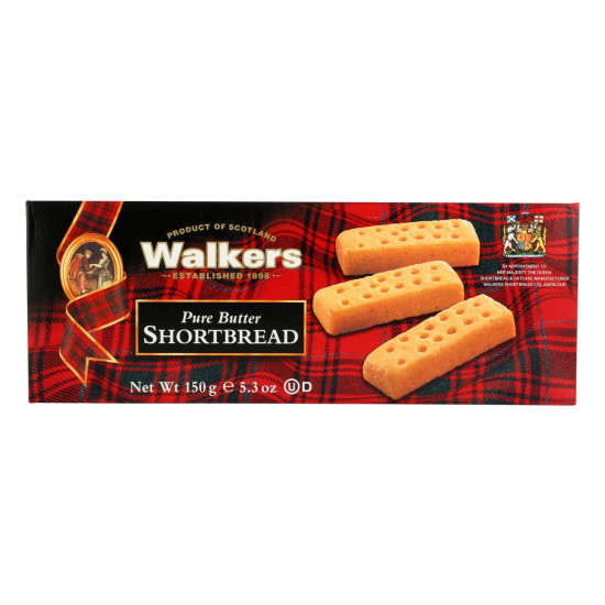 Walkers Shortbread - Pure Butter Fingers - Case of 12 - 5.3 oz.do 45144632