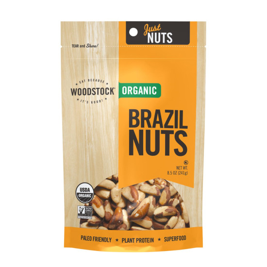 Woodstock Organic Brazil Nuts - Case of 8 - 8.5 OZdo 35326123