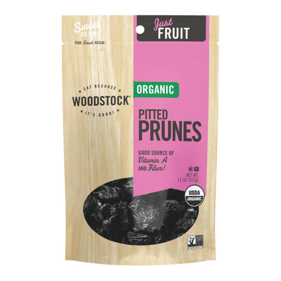 Woodstock Organic Pitted Prunes - Case of 8 - 11 OZdo 35326072