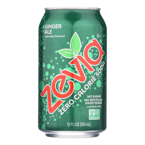 Zevia Soda - Zero Calorie - Ginger Ale - Can - 6/12 oz - case of 4do 35326194